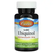 Carlson, Co-QH2 Ubiquinol, 100 mg, 60 Soft Gels
