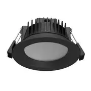 Lampada Lumina 13W LED Tri Colour Dimmable Downlight-Black