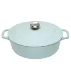 NEW Chasseur Oval French Oven Duck Egg Blue 27cm/4L