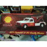 GREENLIGHT 綠光 1:18 1972 CHEVROLET 雪佛蘭 C-30 WRECKER清障車"SHELL