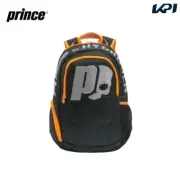 Prince×HYDROGEN Tennis CHROME Backpack Racket Bag Black Orange Skull 6P895C