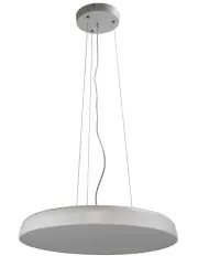 [Oriel Lighting] Madison 56cm Dimmable Pendant Light White