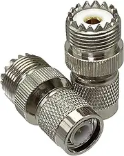 Xiaojiang Store 1Pcs UHF SO239 Female Jack to TNC Male Coaxial Adapter Connector Wire Terminal(50-99PCS)