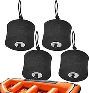 Kayak Drain Plug - Drain Holes Stopper with Lanyard - EVA Holes Stopper Bung for Boat Water Control in Canoe, Dinghy