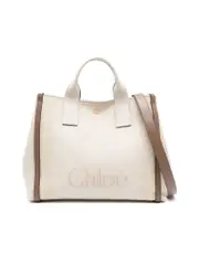 Chloé Carry Tote Bag In Canvas