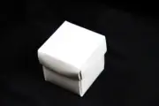 100 x White 5x5cm 2pc Wedding Bomboniere Boxes Favour Favor Party Gift Decoratio