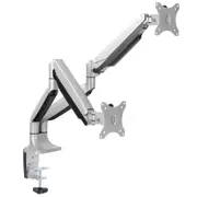 13 - 32" Inch 9kg Dual 2 LCD Monitor Gas Spring Grommet Clamp Stand VESA