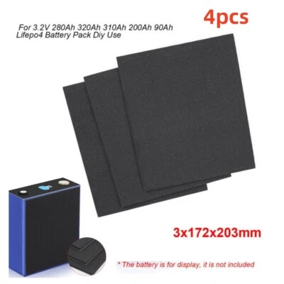 Adhesive EVA Foam Insulation Board for 3.2V 280Ah 320/310Ah LiFePo4 Battery Pack