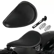 Motorcycle 3" Spring Solo Seat Bracket Mounting Kit For Harley Bobber Chopper