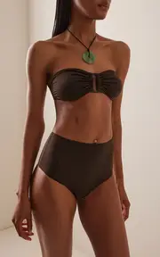 [Anemos] The High-Waist Cheeky Bikini Bottom