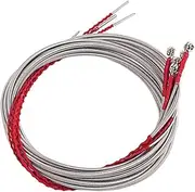 WHAMVOX Bass Bass Replacement String Set 5 String Bass Parts Metal String for 5 String Bass