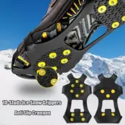 Grips 10-Studs Snow Shoes Spikes Anti Slip Crampon Shoe Accessories Ice Gripper
