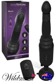 NEW Pipedream 12 inch Warming & Vibrating Silicone Anal Thruster with Remote
