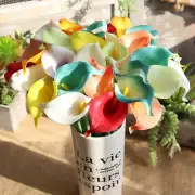 Artificial Calla Lily flowers Stem Bunch of 10