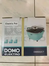 在飛比找Yahoo!奇摩拍賣優惠-全新DOMO ELEKTRO多功能電火鍋