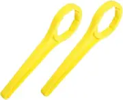 CHILDWEET 2pcs Plastic Bucket Lid Tightening Tool with Enhanced Leverage for Easy Opening of Stubborn Lids and Lightweight Design for Versatile Use Domestic and Industrial Settings