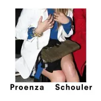 在飛比找蝦皮購物優惠-proenza schouler ps1 牛皮手拿包 晚宴包