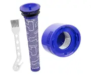 Vacuum Filter Replacement Kit For Dyson V7, V8 Animal And V8