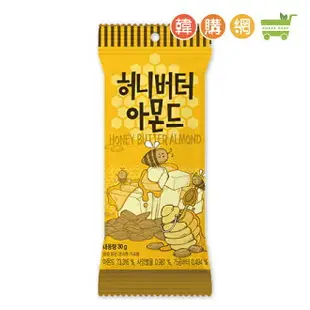 韓國Tom'e GILIM蜂蜜奶油杏仁果30g【韓購網】[IB00333]