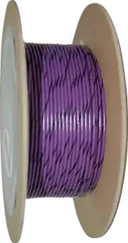 NAMZ NWR-70-100-20 100' Wire Spool - 20 Gauge - Violet/Black