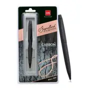 Cello Signature Carbon Blue Ball Pen Smooth Writing , Gifting Pen Pack of 1