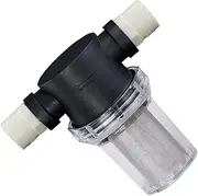 Anneome Permanent Mesh Water Filter 40 Mesh PVC Connection for Washing Machine Pressure Washer Garden Use