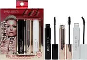 [Paris Hilton] Steal The Show Mascara Trio - Clump-Free Black Mascara - Long Wearing Lengthening, Volumizing, Curling Mascara - Gifts for Women - 3 pcs