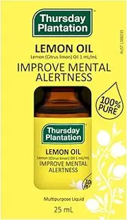 Thursday Plantation 100% Pure Lemon Oil 25ml Yellow, 1, 80.0 grams