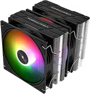 Thermalright Peerless Assassin 120 ARGB Black V3 CPU Cooler,6 Heat Pipes CPU Air Cooler,Dual TL-P12-S PWM Fans,157mm High,for Intel LGA1700/1851/1150/1151/1200/2011,AM4/AM5