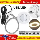 LED Tattoo 360° Lamp Eyebrow Nail Manicure Makeup Reading Shadowless Light USB