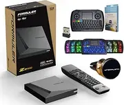 Formuler Z11 Pro Max Android 11 Wireless Ax 2x2 Gigabit LAN 4GB Ram 32GB ROM 4K + Extra 7 Colours Wireless Keyboard + Extra Magnetic Car Mount