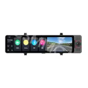 3 Lens Car Dashcam GPS Navigation Touch Screen Video Resolution Parking Monitor (for: Honda Civic)