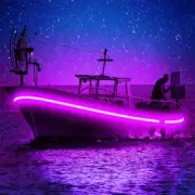 Black Light Night Fishing LIGHT Strip UV Ultraviolet BOAT bass fishing 12V 16 ft