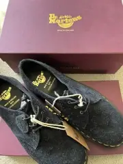 Dr. Martens 1461 BEX Suede Men's Oxford in Black Tufted made in ENGLAND MSRP$275