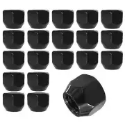20 Wheel Extended Open lug nuts tapered without collar 60° M12x1,5 for Nissan 35