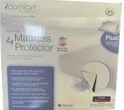 Serta iComfort Sleep System 2in1 Mattress Protector King Size $109 Retail Price!