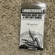 Lunkerhunt Walking Drop Shot Weight 1/8 Lead Sinker