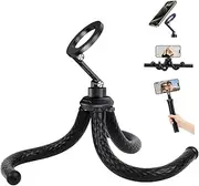 Elitehood MagSafe Tripod for iPhone - Mini Flexible Stand with Dual Rotating Hinges for Recording, Selfie, Vlogging, Travel - Compatible with iPhone 16 15 14 13 Pro Max