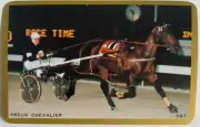 Preux Chevalier Racehorse Harness Race Horse Racing Trotter VINTAGE Swap Card x1