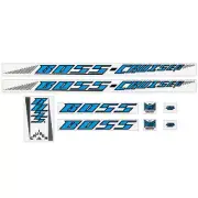 BOSS - Cruiser - Blue decal set - old school bmx
