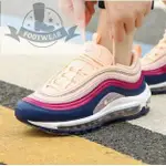 特惠 NIKE AIR MAX 97 PLUM CHALK 藍 紫紅 粉 氣墊 慢跑 女鞋 921733-802