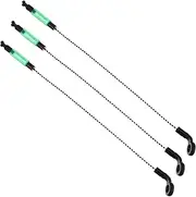 LOORGVEL 3Pcs Portable Fish Bite Alarms Durable Fishing Line Gear Alert Indicators for Fishing Easy to Use and Install Sensitive Shaking Alarm for Enhanced Fishing Experience