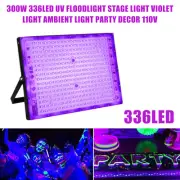 110V Led UV Floodlight Party Light 395nm-400nm Ultraviolet Stage Lamp Backlight