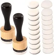 1Set Sponge Stampers Blending Brushes Drawing Sponges for Art Projects Lightweight Versatile Ink Stamper Tools for Creative Painting and Crafting Activities