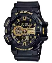 Casio Men's G-Shock Analog & Digital Black Quartz Watch GA400GB-1A9