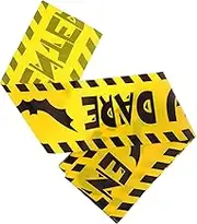 CANIGHT 1 Roll Halloween Warning Tape Decoration Non Adhesive Caution Tape for Parties Enter If You Dare Design for Spooky Atmosphere
