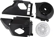MagiDeal Air Shroud Assembly W/Fan Black Sturdy Spare Parts Professional Simple Installation Supplies Accessory for 150cc Engines