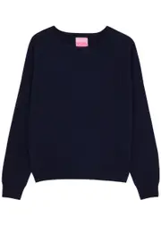 Crush Cashmere Chan Chan Cashmere Jumper - Navy - 2 (UK 10 / S) 2 (UK 10 / S)