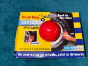 New Brush King Ergonomic handle tire shine applicator Brush On Your Shine #X