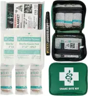 Clevinger Snake Bite First Aid Kit, Insect Bite First Aid Kit Bee Sting Kit, ...